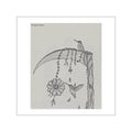 Hummingbird Square Vinyl Sticker