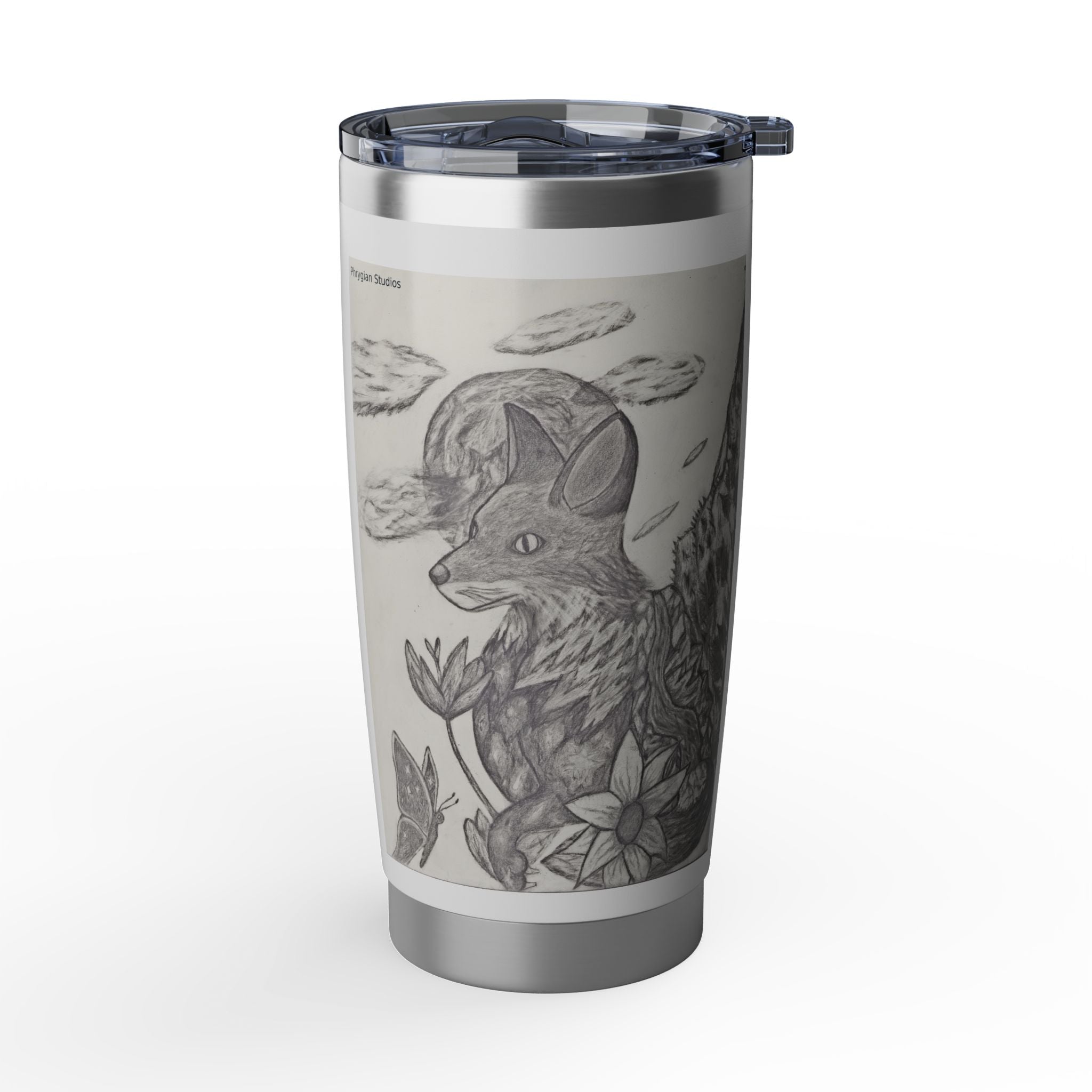 Galaxy Fox 20oz Tumbler