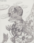 Galaxy Fox with frame